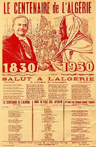 AFFICHE DU CENTENAIRE DE L ALGERIE 1830 1930-DOC ARMAND HERNANDEZ (1)